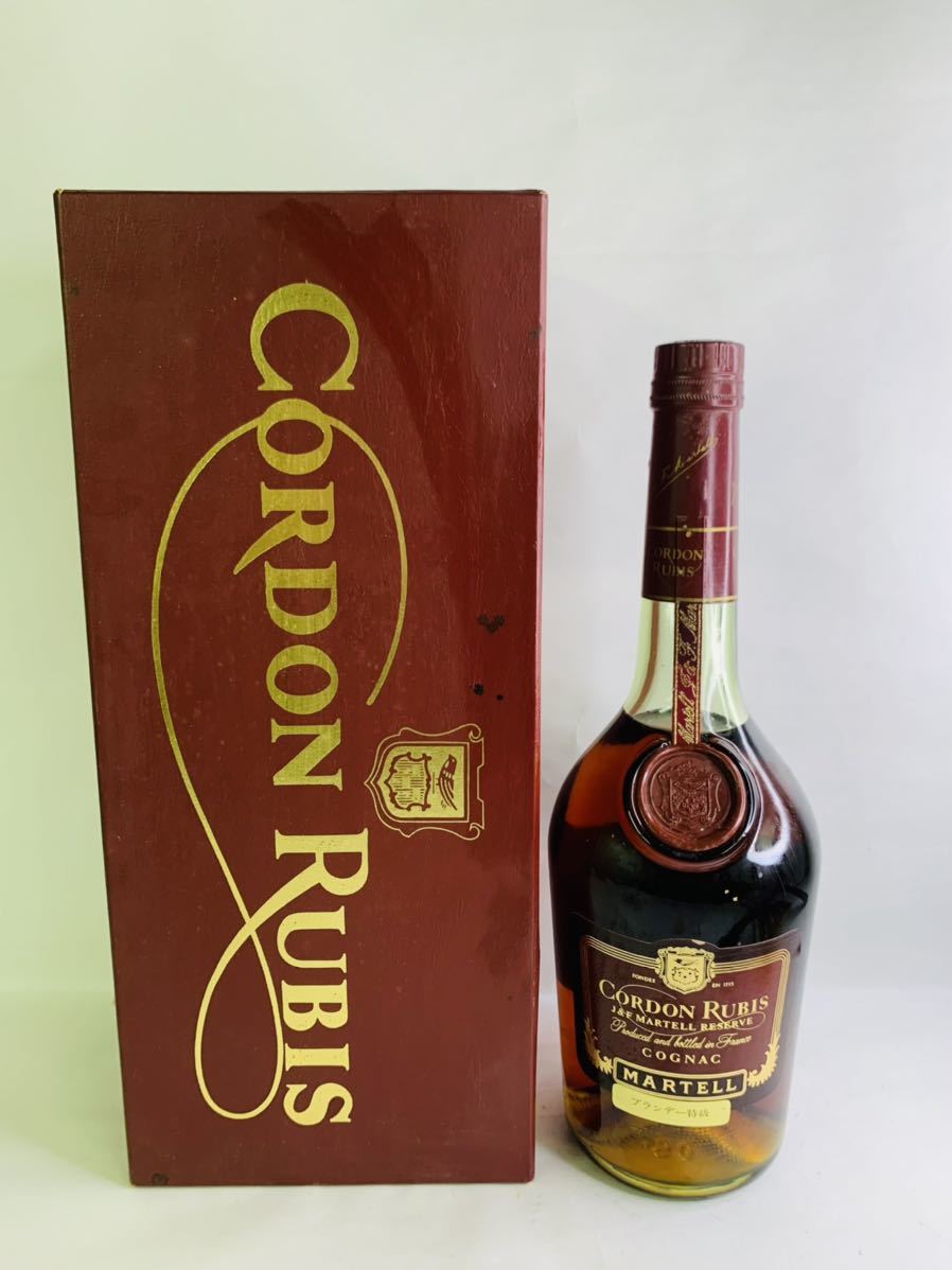 MARTELL CORDON RUBIS マーテル コルドンルビー 40％ 700ml 箱