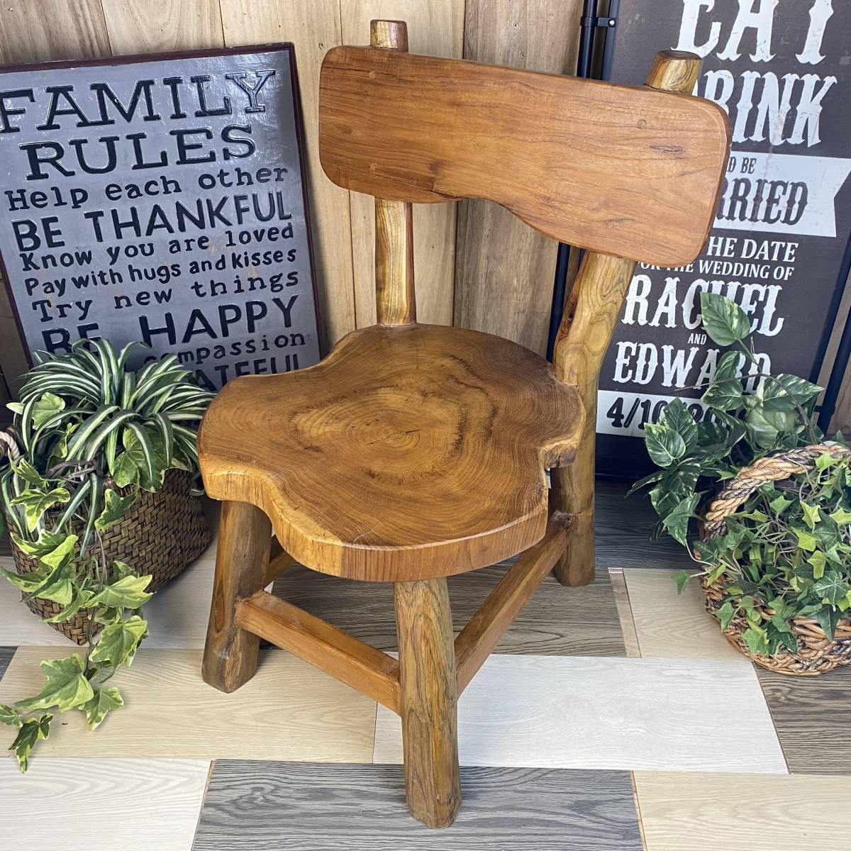 イタリア製 メデア アームチェアb 椅子 マホガニー材 アールヌーボー