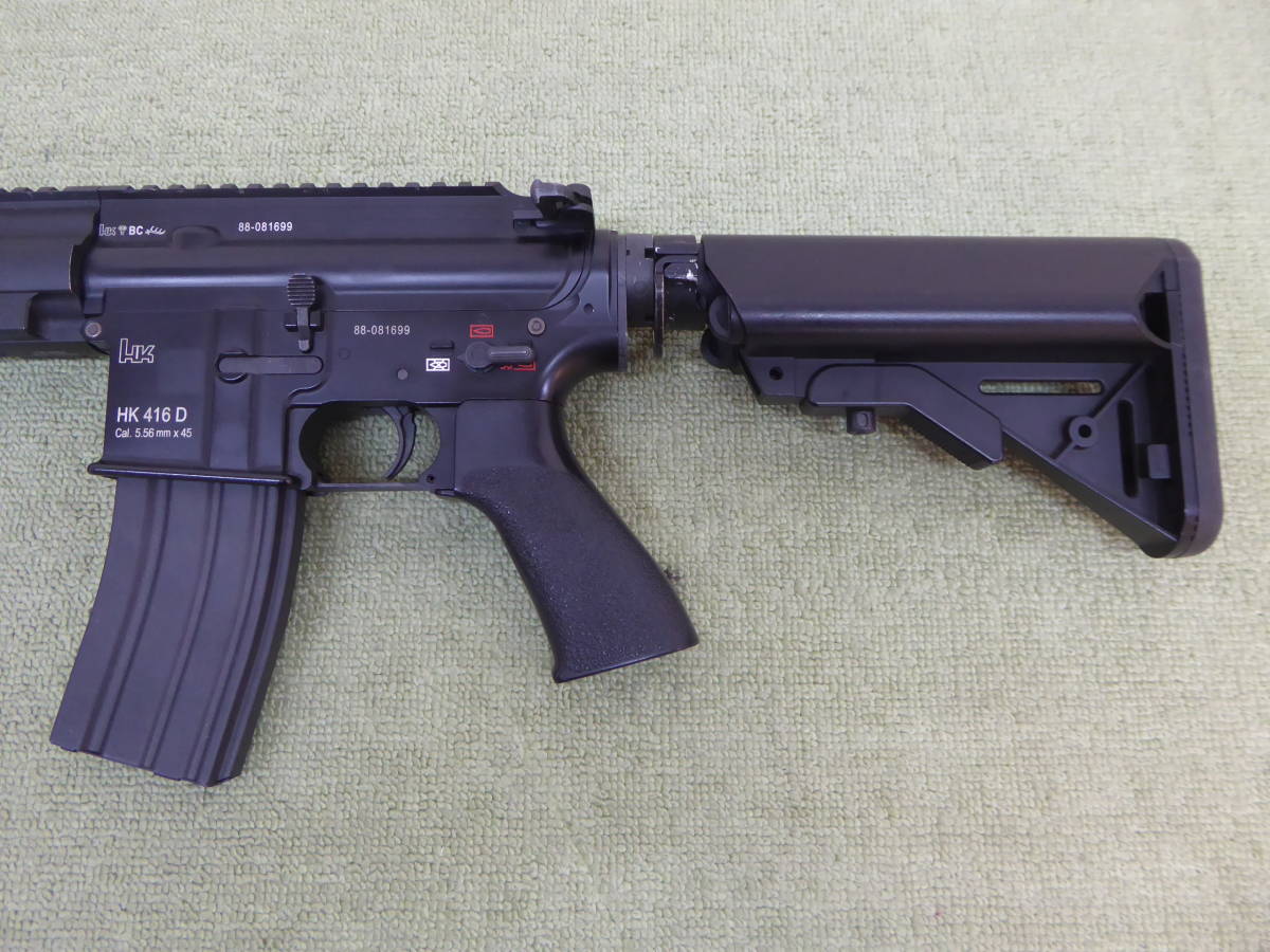 122-F10) ジャンク品 東京マルイ HK416 デルタカスタム 次世代 電動