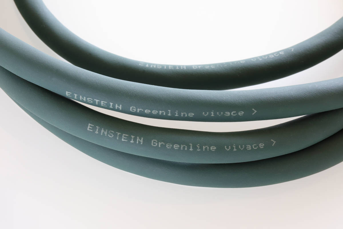 EINSTEIN Greenline vivace スピーカーケーブル 2.6m×2本 pair 銅非