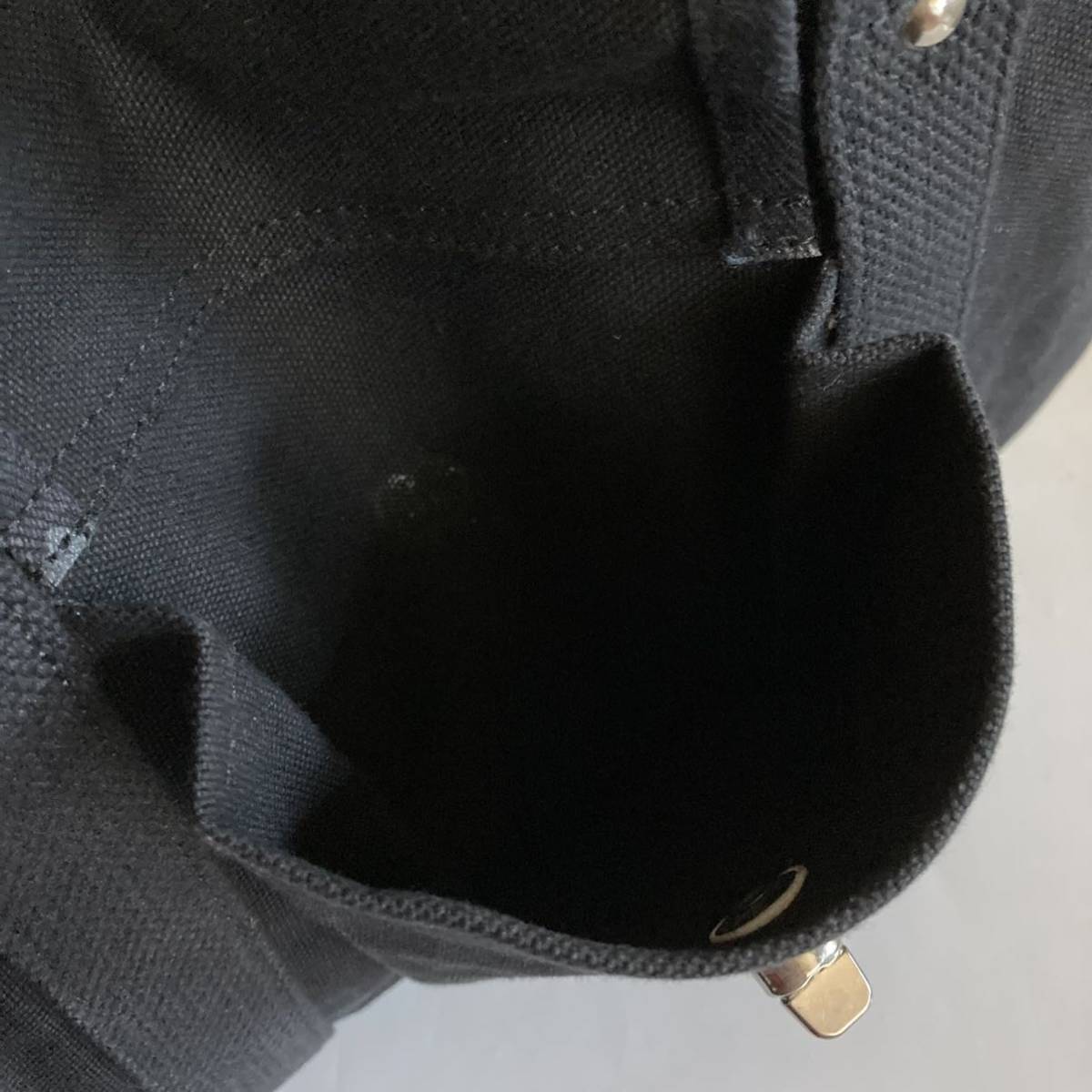 美品 一澤帆布 2way キャンバス ボストンバッグ ショルダーバッグ 黒
