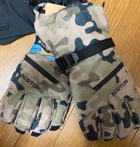 Burton Gore-Tex Glove Martini Olive Terra Camo M グローブ 