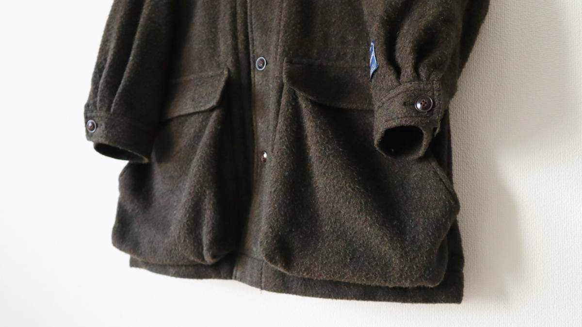 BEAMS BOY ビームスボーイ ナッピングワークオーバーコート ロング 