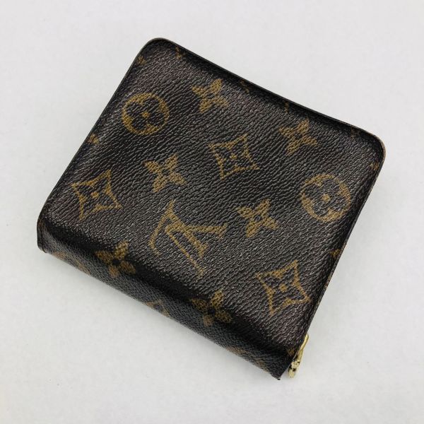 im3058／ルイヴィトン 二つ折り財布 コンパクトジップ ラウンド 