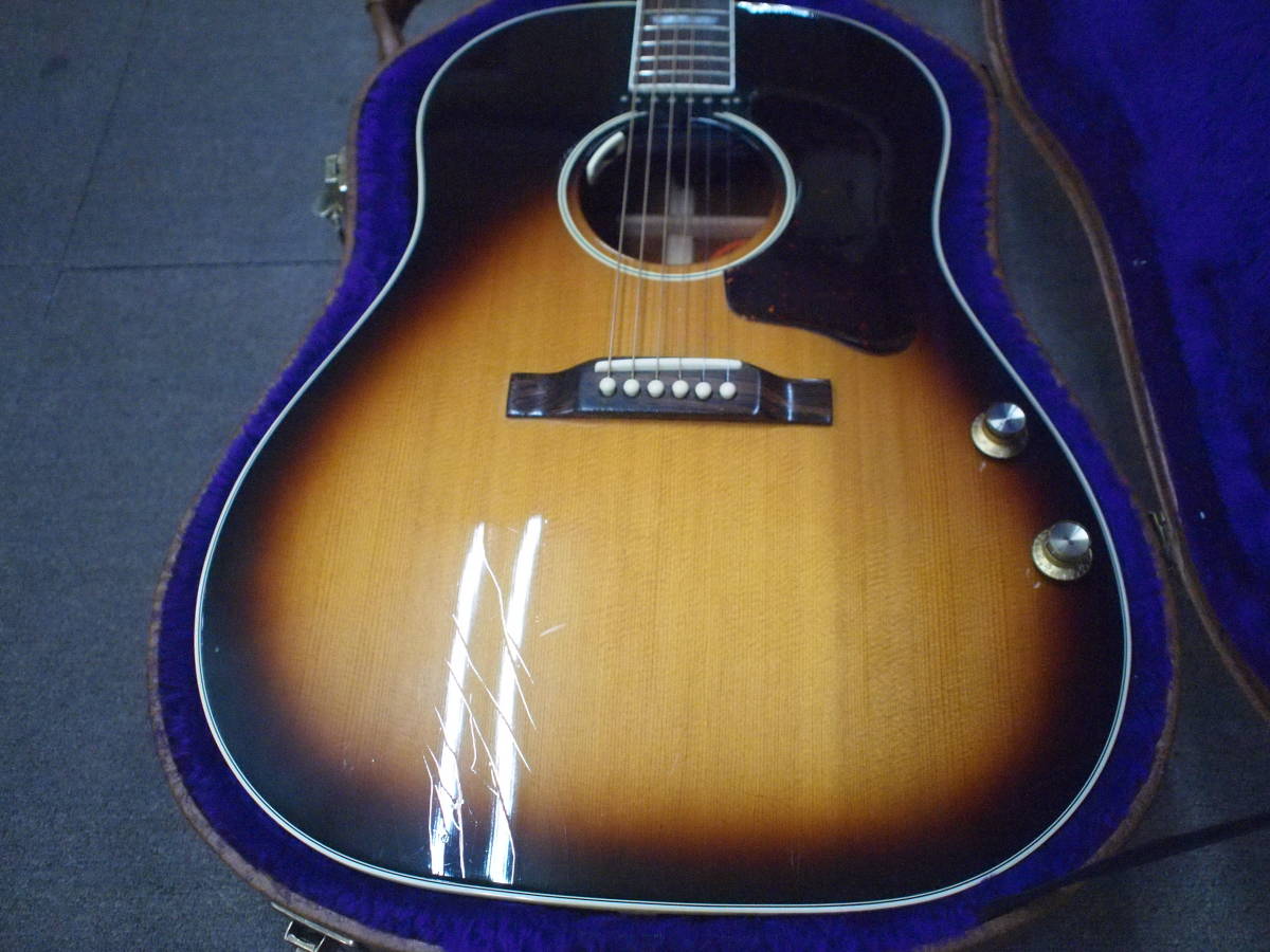 超お買い得！☆Gibson J-160E 1995年製美品 Johnのものに近いSBカラー 
