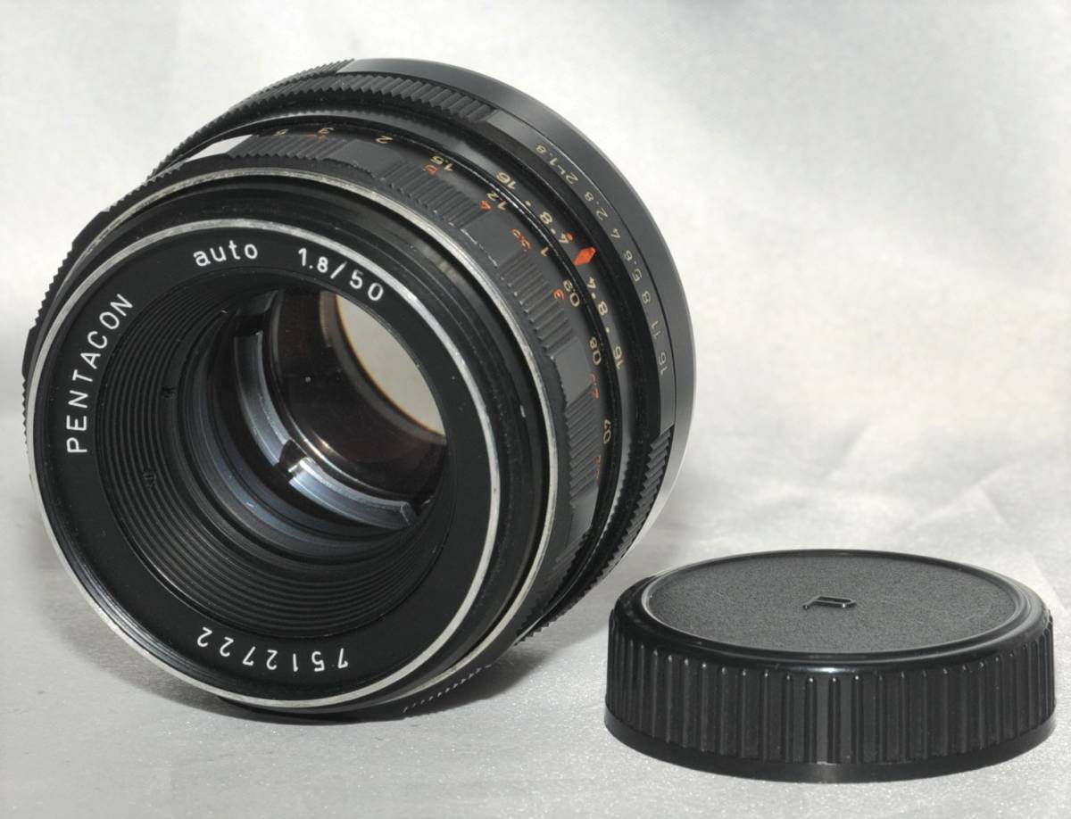PENTACON ペンタコン auto 50mm F1.8 M42マウント The Pentacon 50mm