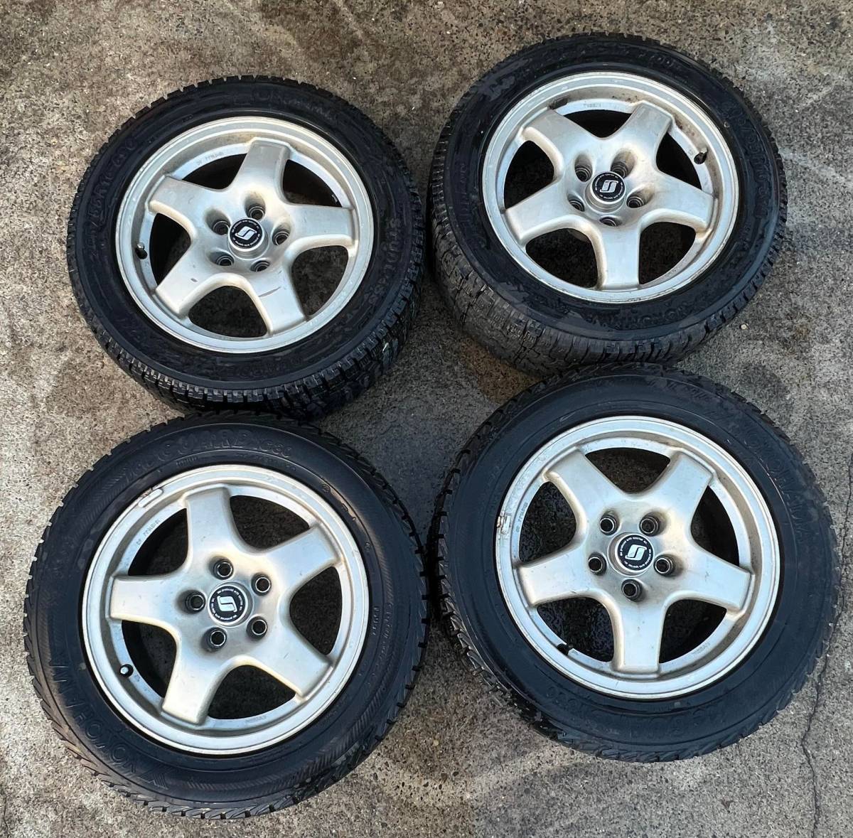 日産 スカイライン HCR32 純正 アルミホイール 4本 ヨコハマ 