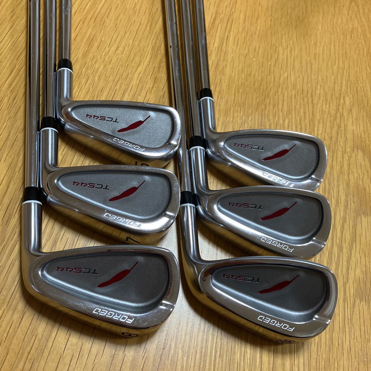 ほん 美品 フォーティーン アイアンセット TC 544 フォージド NS PRO 950GH