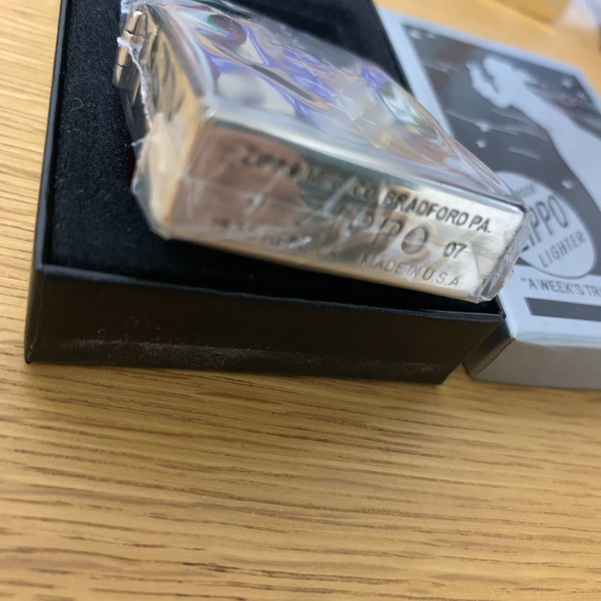 セブンスター zippo SEVEN STARS 金七連星 1935レプリカ 前面刻印 2016年製