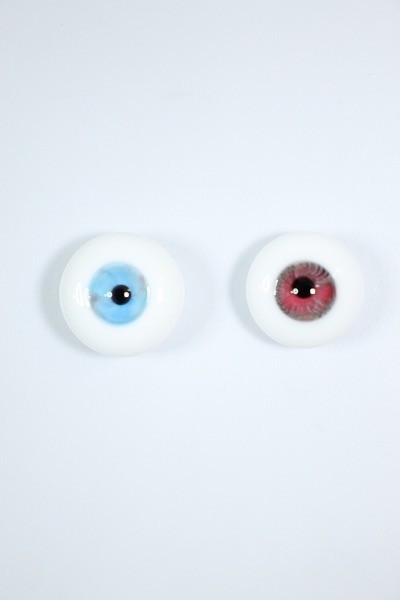 U221109-090 golem製グラスアイ18mm/17mm：オッドアイ
