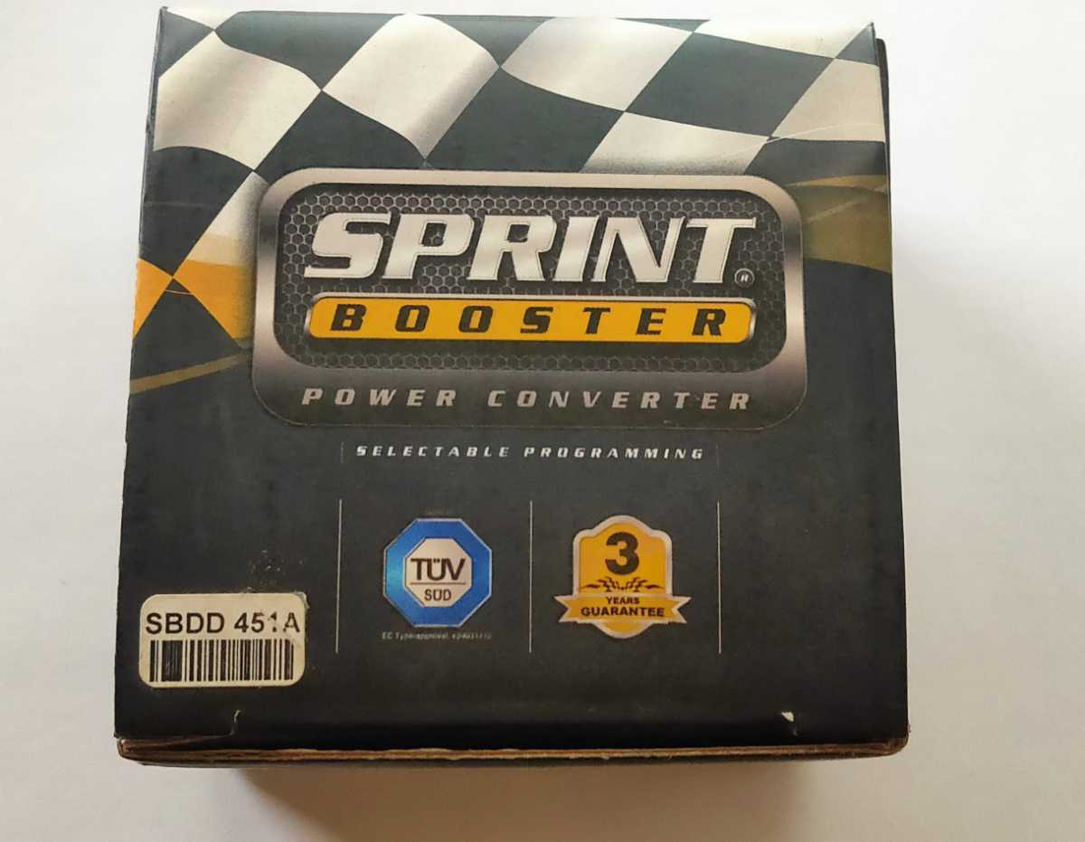 SPRINT BOOSTER・ベンツ・W220で使用・（箱・説明書・ステッカー有）　_3