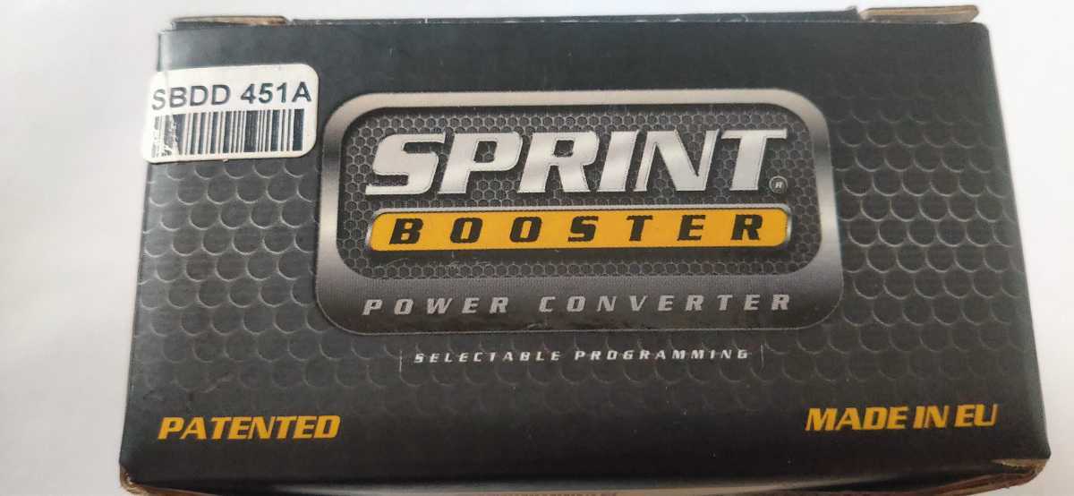 SPRINT BOOSTER・ベンツ・W220で使用・（箱・説明書・ステッカー有）　_4
