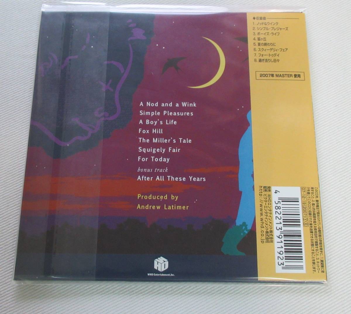 CD-＊V53□キャメル ア ノッド アンド ア ウィンク 紙ジャケット CAMEL 