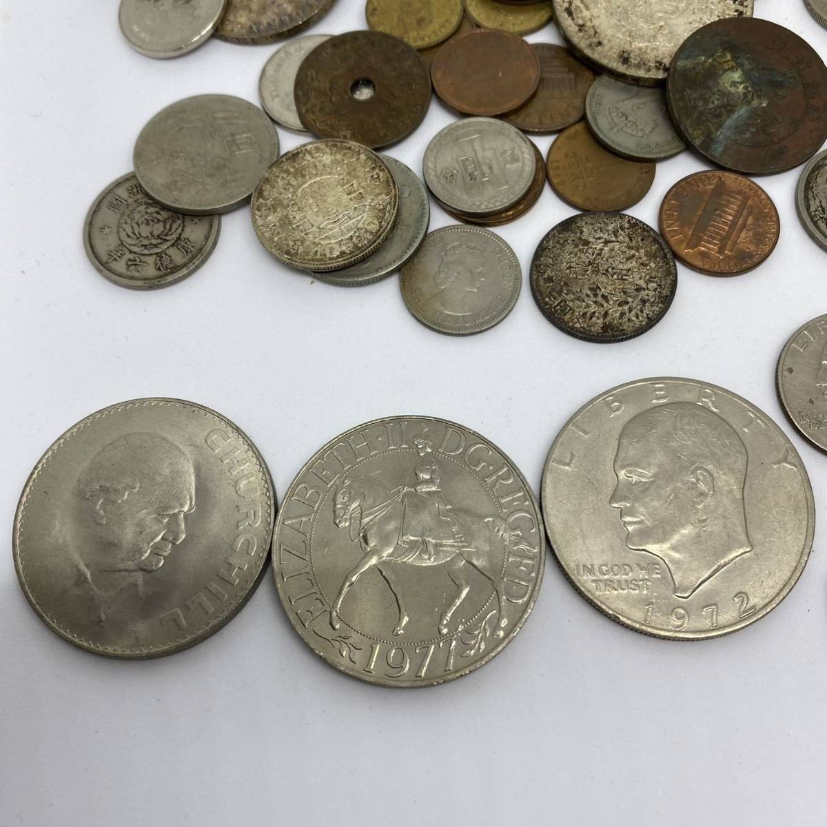 K*様 古銭まとめ　（銀貨，海外・日本古銭など） 古銭、記念硬貨、海外紙幣まとめ売り 硬貨 Yahoo!オークション