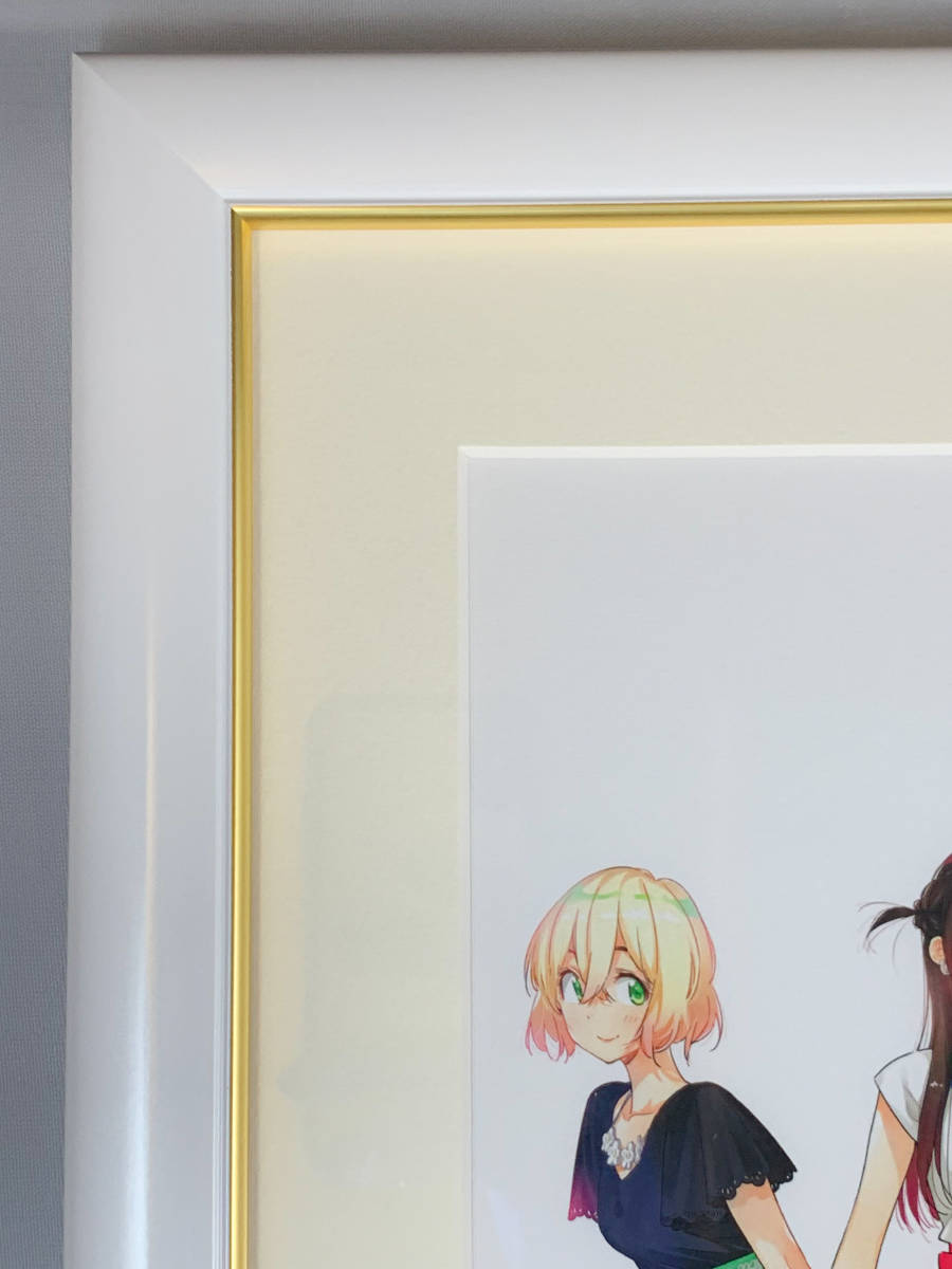 彼女、お借りします 描き下ろしイベントビジュアル ミストグラフ 1円〜【未展示】彼女、お借りします 彼女、お借りします展 書き下ろし