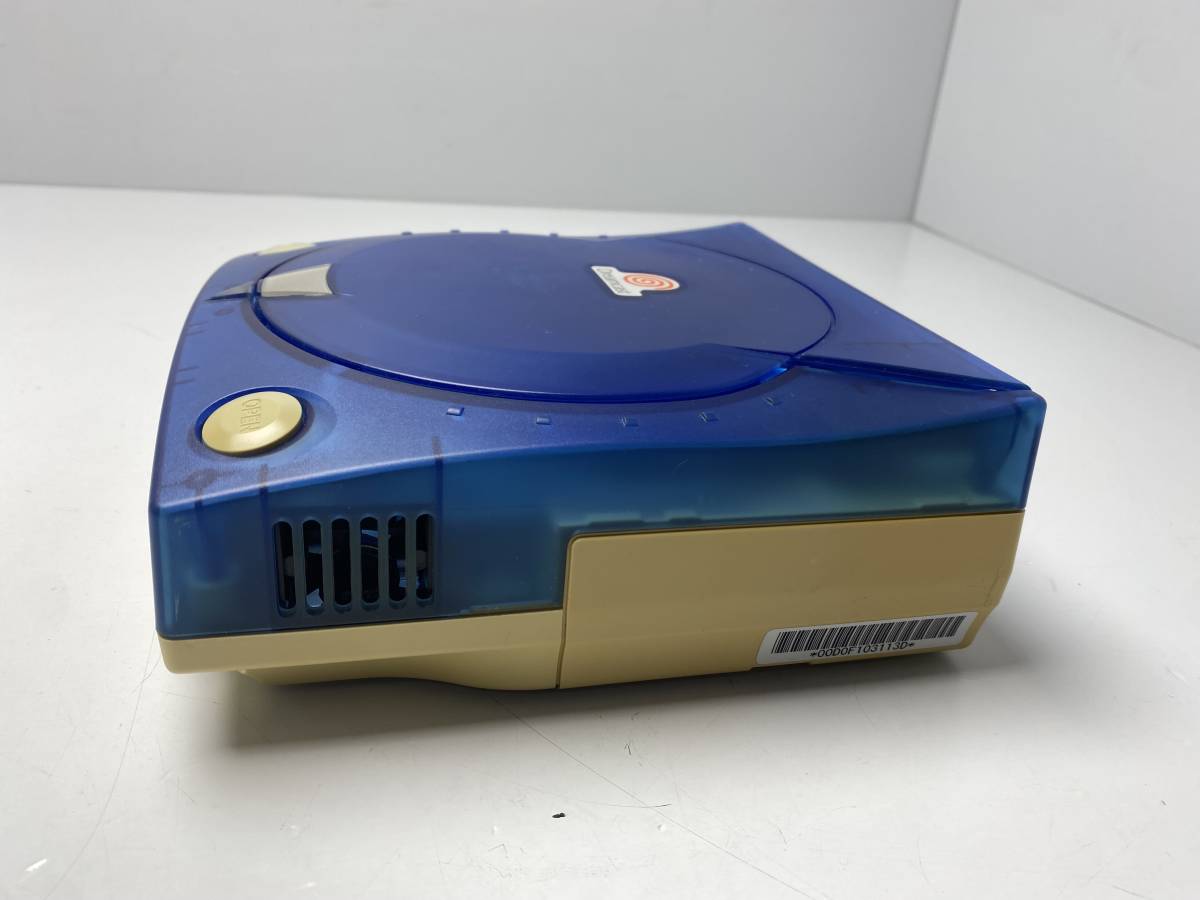 ☆ドリームキャスト☆本体 クリアブルー HKT-3000 本体のみ Dreamcast 