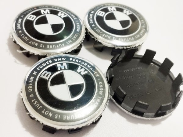 BMW センターキャップセット 50th アニバーサリー　56mm BMW ホイールセンターキャップ 4個 56mm 50周年 クラシック - メルカリ