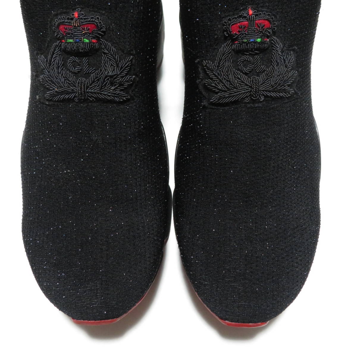メンズChristian LouboutinスニーカーSockcrest CLワッペン42.5約27-27.5前後