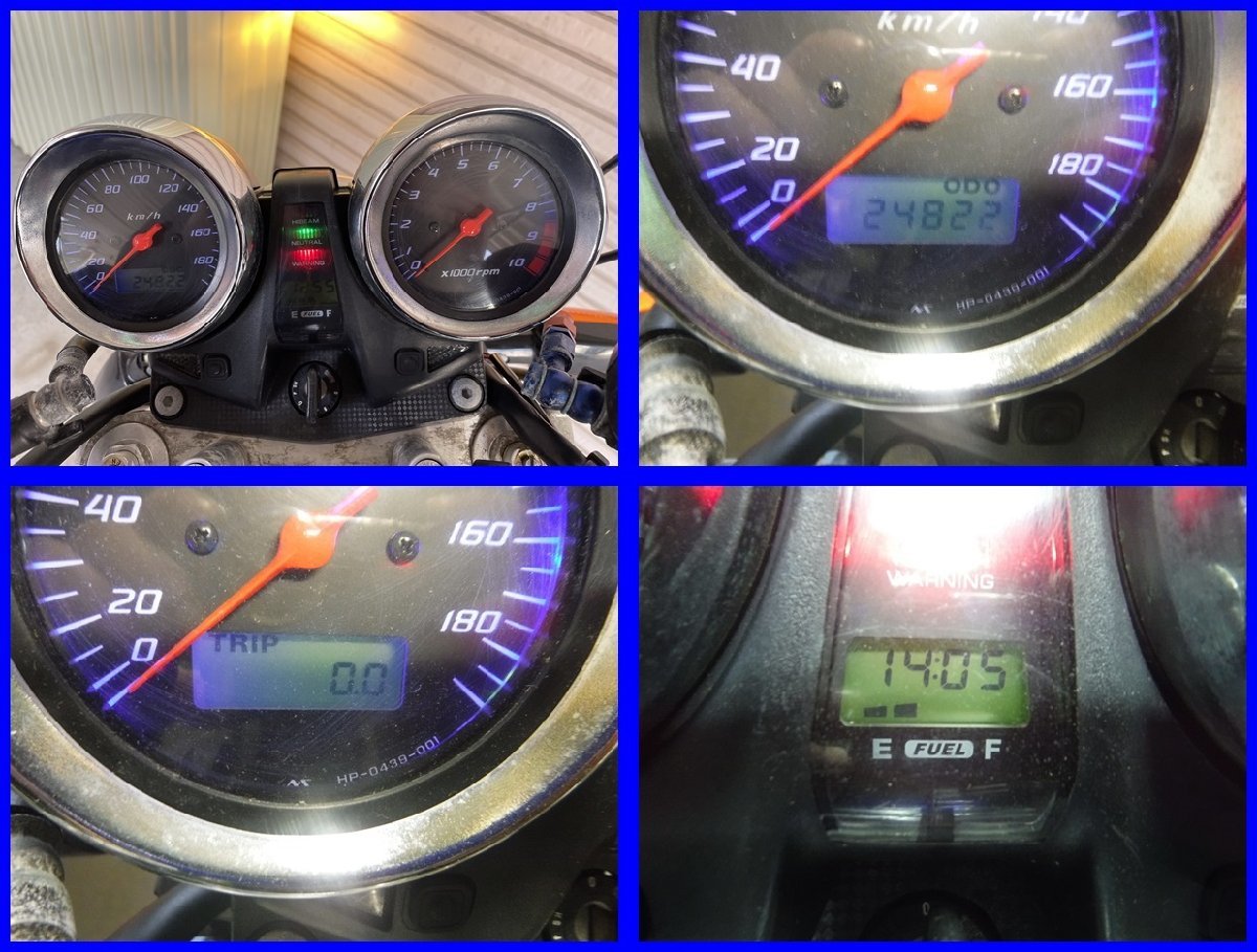 ☆S582 CB1300SF SC40 スピードメーター タコメーター インジケーター 