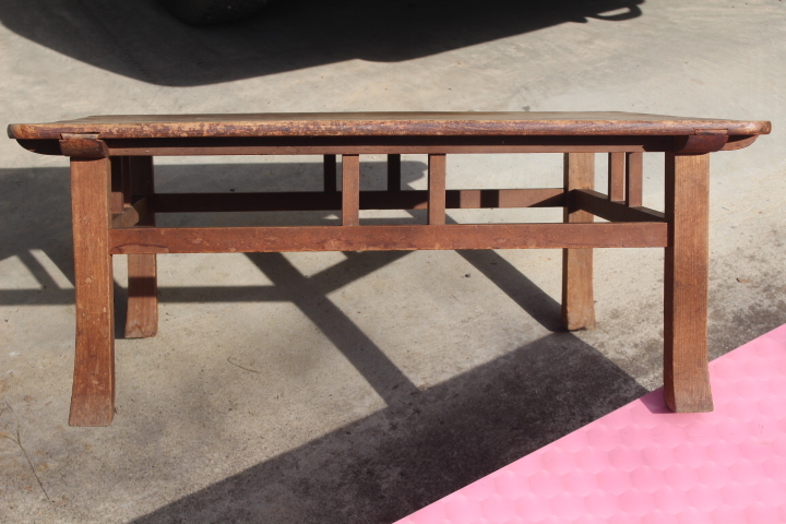 昭和レトロ 銘木 欅 座卓 ちゃぶ台 センターテーブル 古家具 アンティーク