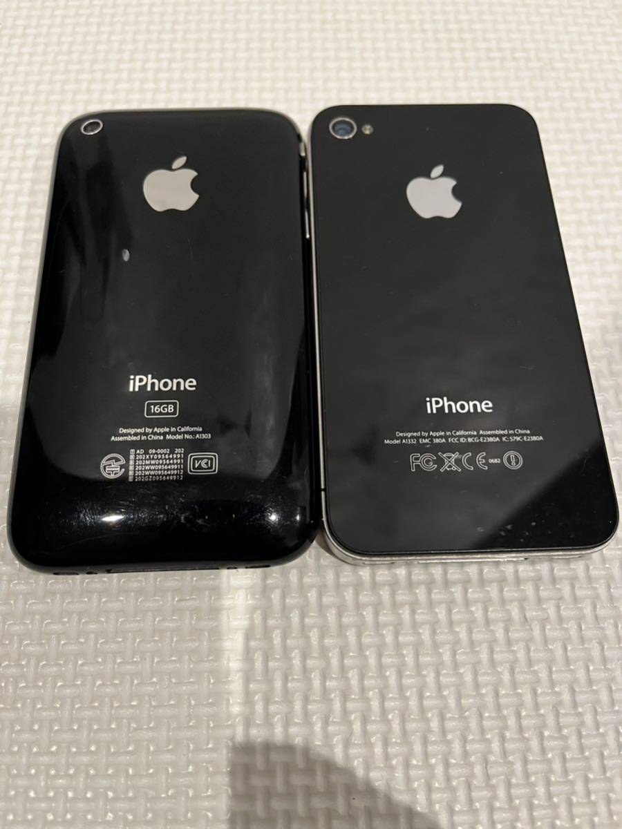 iPhone4 2台 iPod41台 iPhone3G 2台 iphone3g iphone4 本体2台 ジャンク(iPhone)｜売買されたオークション
