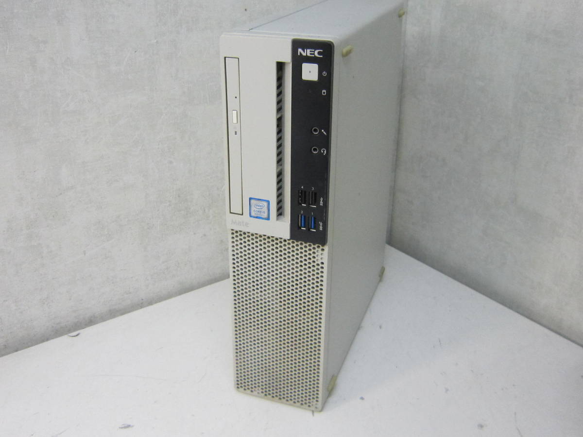 3477☆NEC Mate MRM28/L-4タイプML Core i5-8400 HDD/無 メモリ/8GB