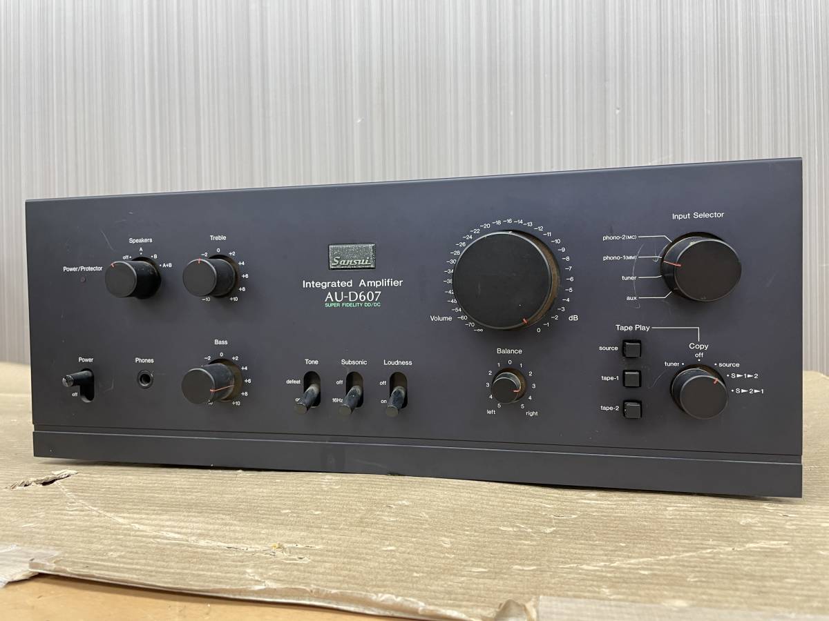 0104-206M⑧12986 PIONEER パイオニア A-700 ステレオ プリメイン