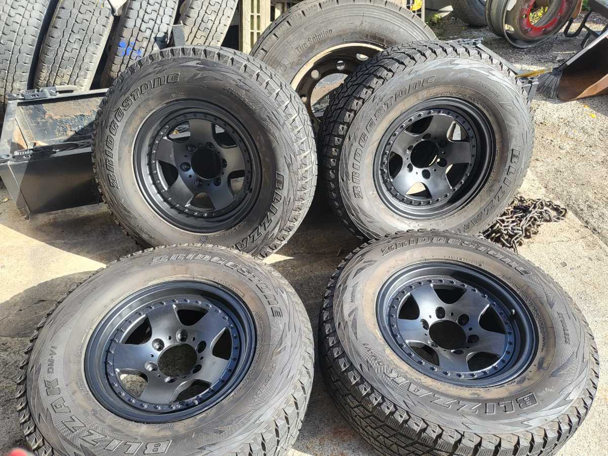 スタッドレスタイヤ ホイール4本セット 265/70R16 ミシュラン エックス 
