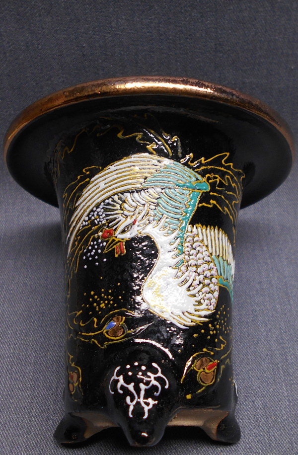 園芸用品 京楽焼 富貴蘭鉢 5号 8個