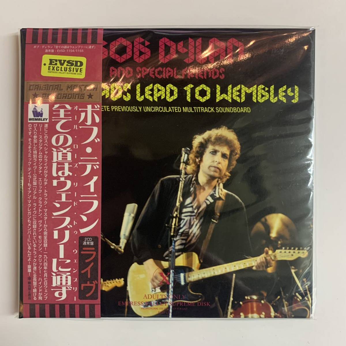 洋楽 BOB DYLAN / ALL ROADS LEAD TO WEMBLEY BOB DYLAN / ALL ROADS LEAD TO WEMBLEY 2CD Empress Valley Supreme