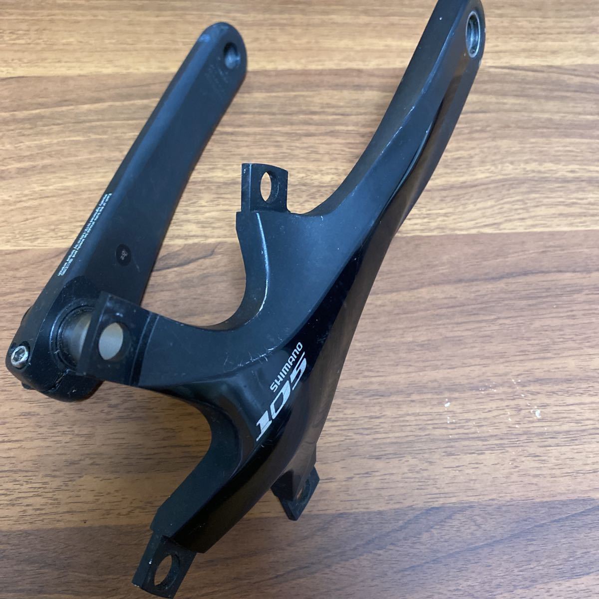 SHIMANO 105 クランク 5アーム 黒 172.5mm FC-5700 0 SHIMANO 172.5mm
