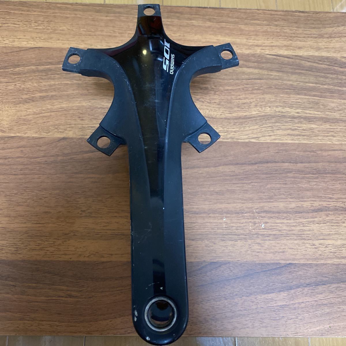 SHIMANO 105 クランク 5アーム 黒 172.5mm FC-5700 0 SHIMANO 172.5mm