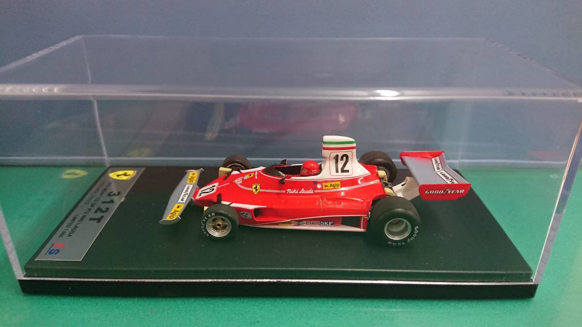 LOOKSMART LSHE001 フェラーリ 312T 1975 モナコGP #12 ニキ・ラウダ 1