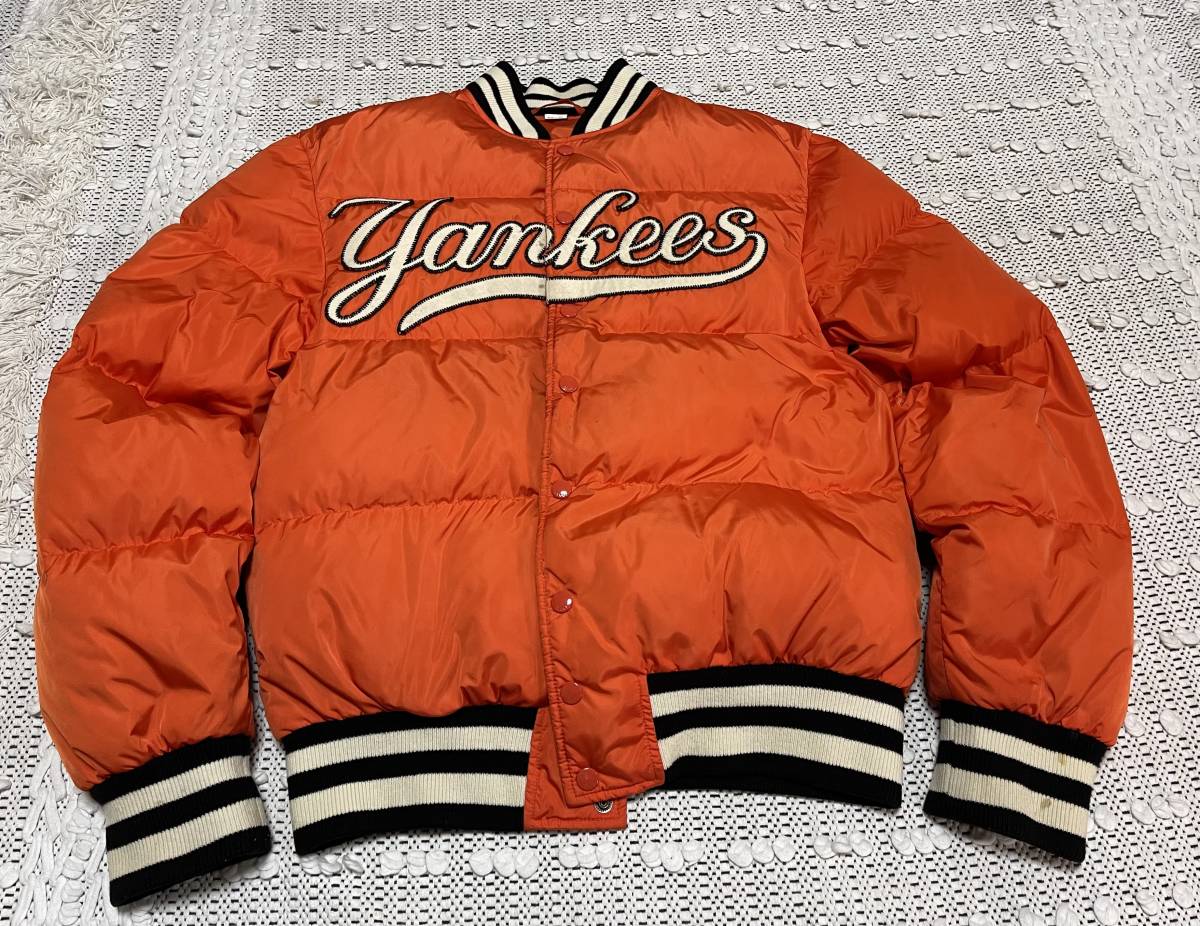 新作入荷，爆買い GUCCI グッチ ダウンジャケット 46 ダウン ダウンブルゾン ブルゾン ヤンキース メジャーリーグ ケリングジャパン グッチディビジョン L XL(コート)｜売買されたオークション情報、yahooの商品 男性用