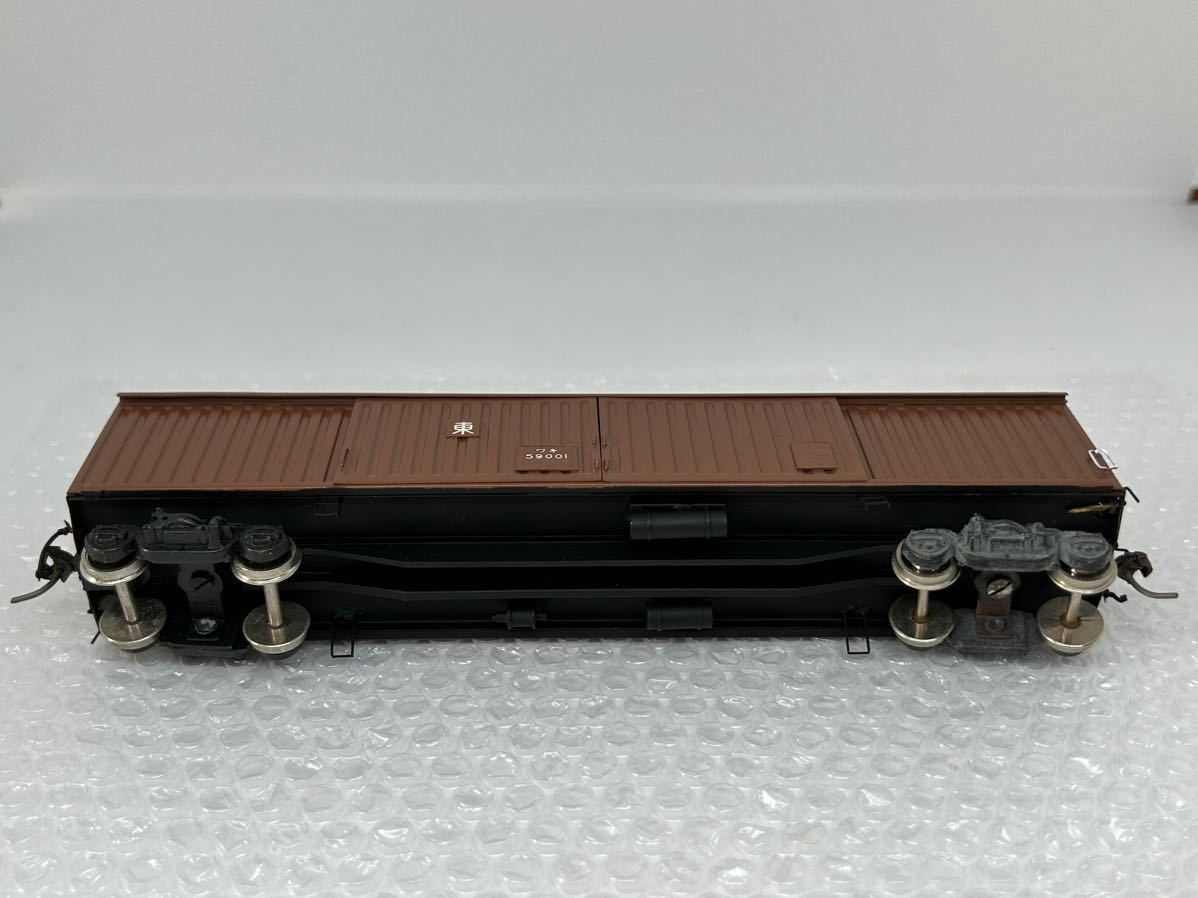 Yahoo!オークション 「アダチ (HOゲージ) の キット」貨物列車 貨車