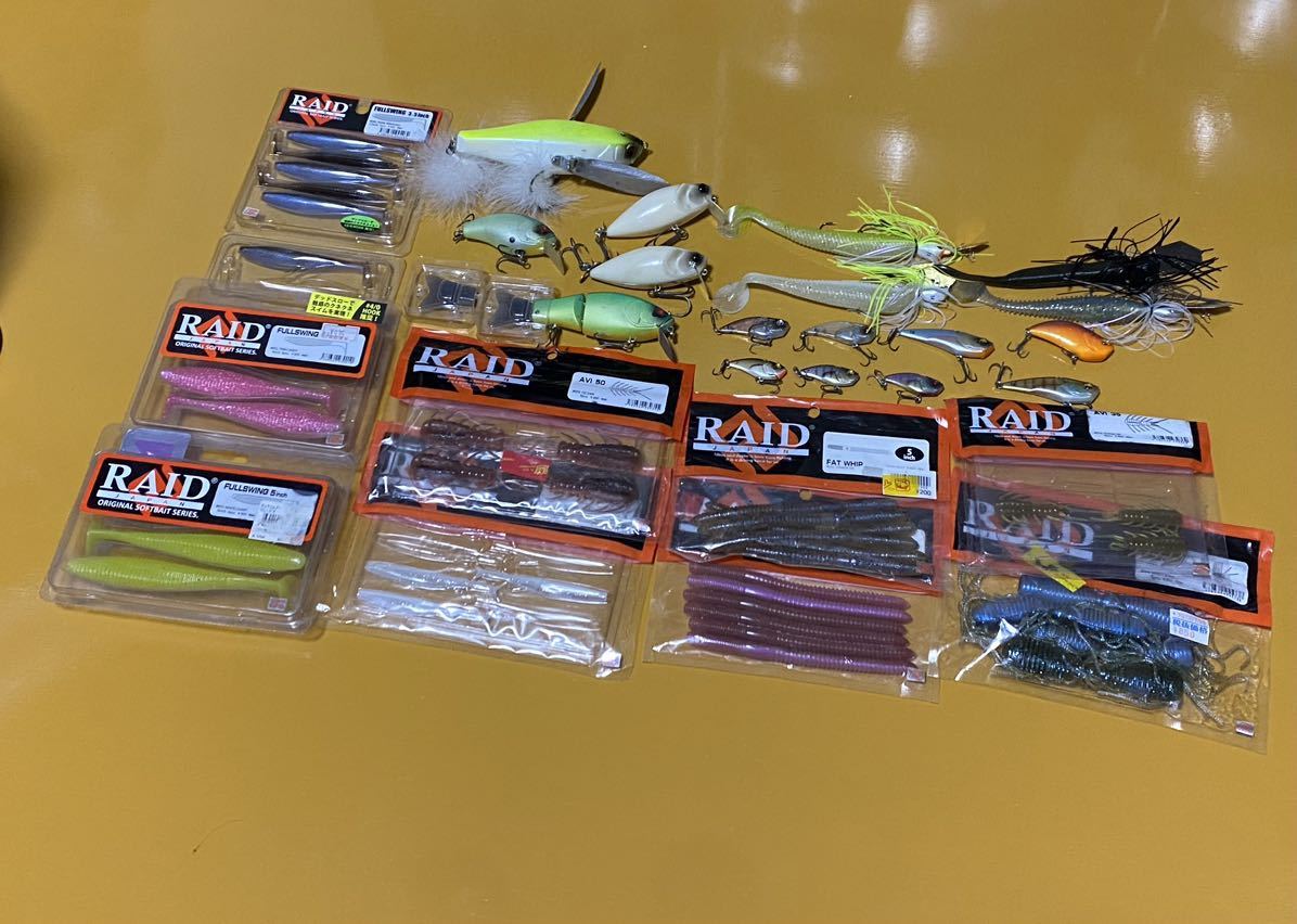 レイドジャパン ワームセット ソフトルアーセット RAIDJAPAN RAID