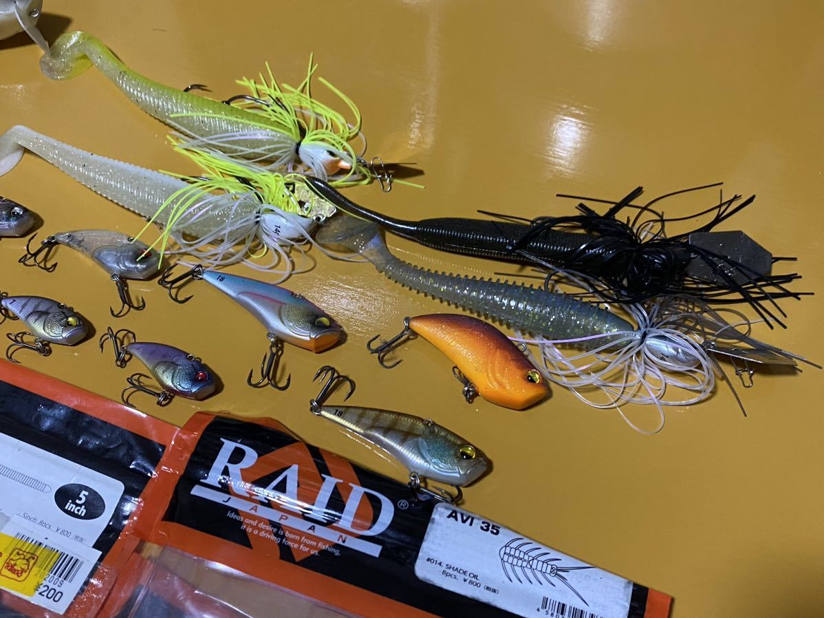レイドジャパン ワームセット ソフトルアーセット RAIDJAPAN RAID