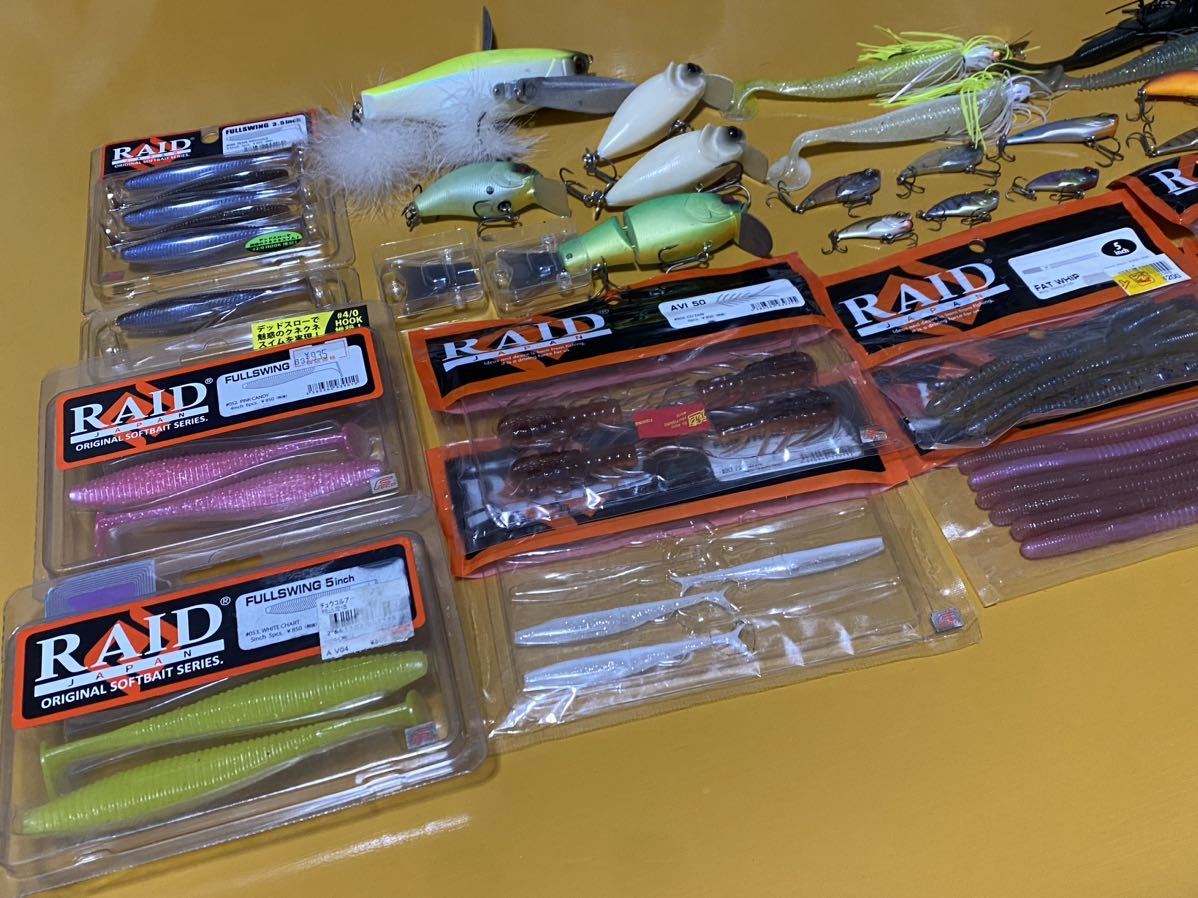 レイドジャパン ワームセット ソフトルアーセット RAIDJAPAN RAID