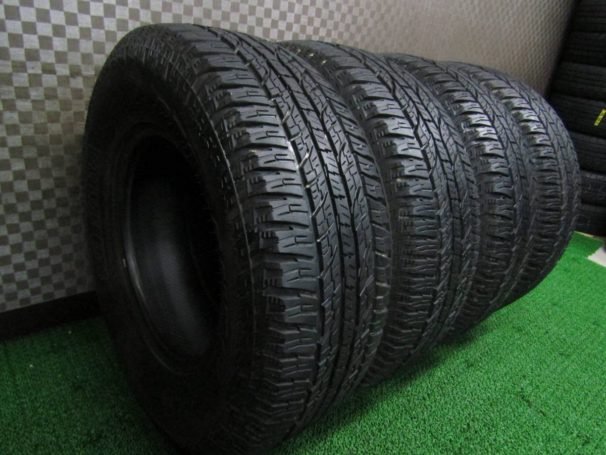 ☆送料無料☆バリ溝☆YOKOHAMA ジオランダーA/T G015 265/70R16 112H 4 