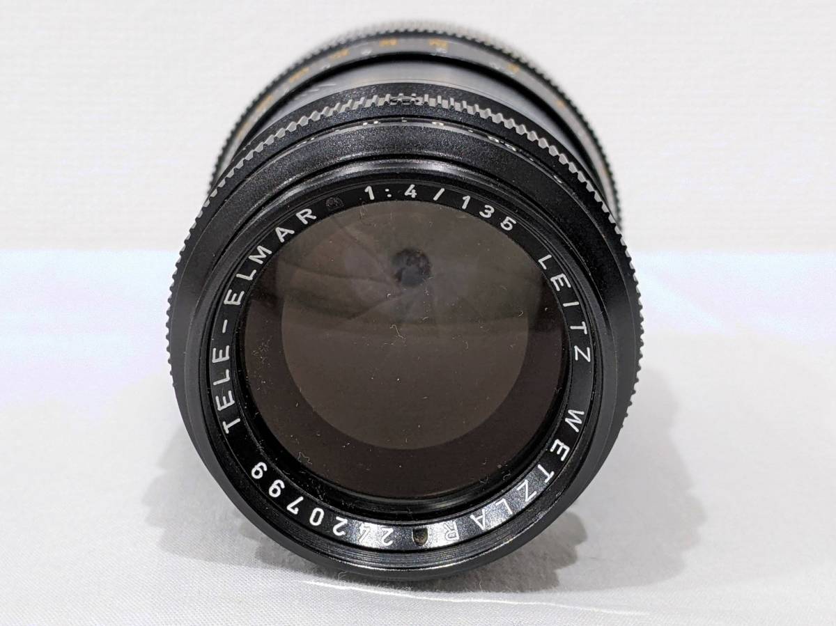 95】Leica ライカ TELE-ELMAR 1:4/135 LEITZ WETZLAR 一眼レフカメラ