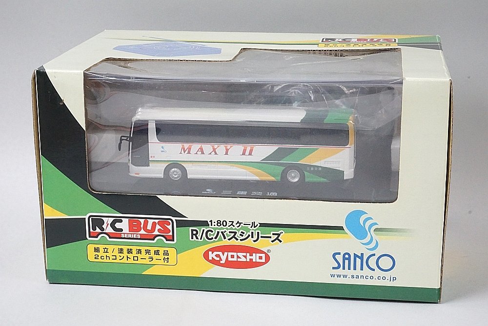 KYOSHO 京商 1/80 RCバスシリーズ 三重交通 MAXYII 2ch 40MHz トイ 