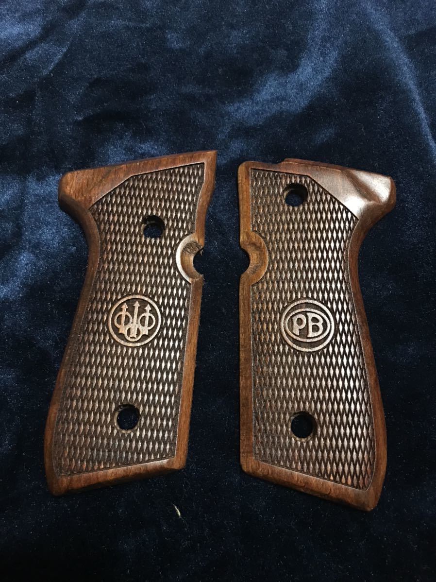 L.A.ホビーショップ ⁄ M92FS対応 木製グリップ [E00751] [取寄] 海外製