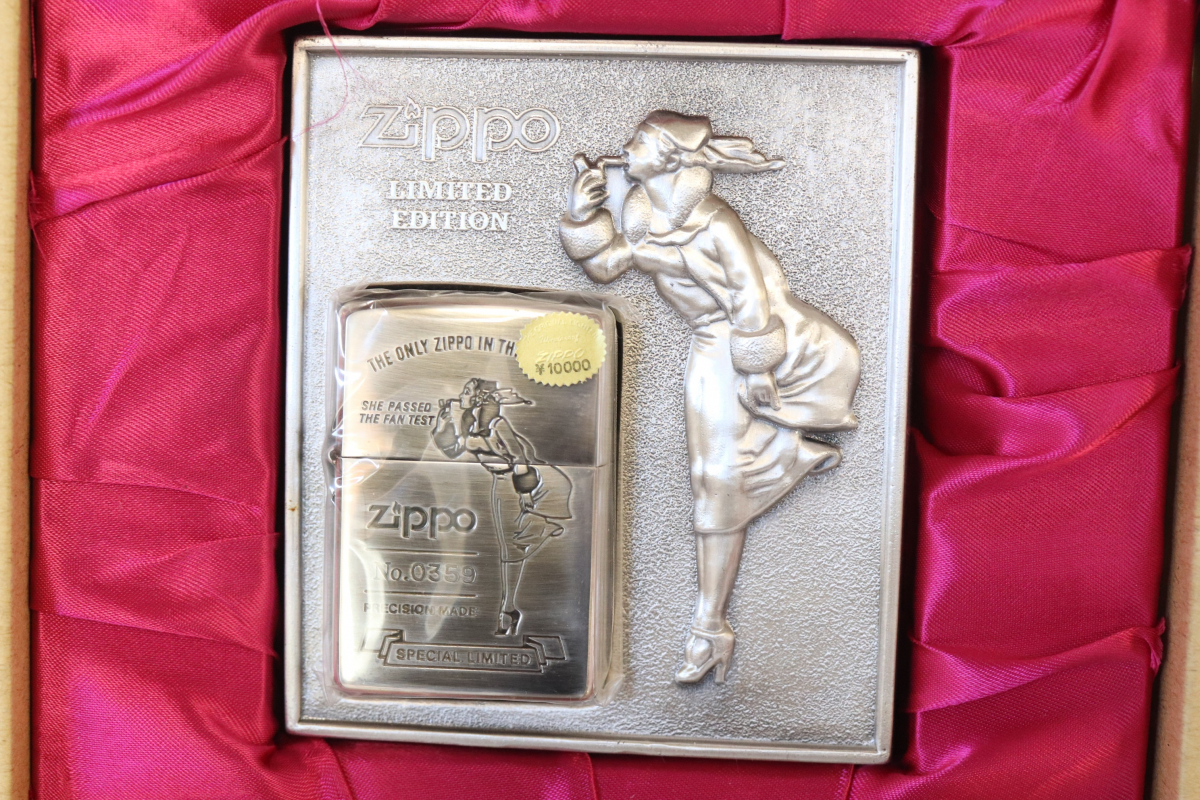 ト葛】 希少 レア ZIPPO ジッポ Windy ウィンディ 1000個限定 Limited 