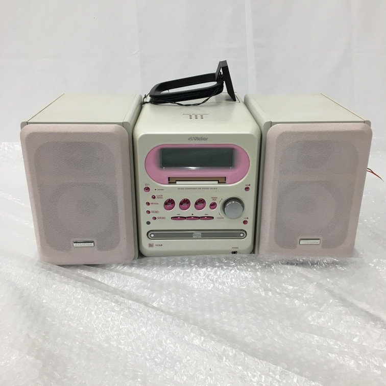 完品】CA-UXZ2-B CD MD コンポ ビクター マイクロコンポーネントMD