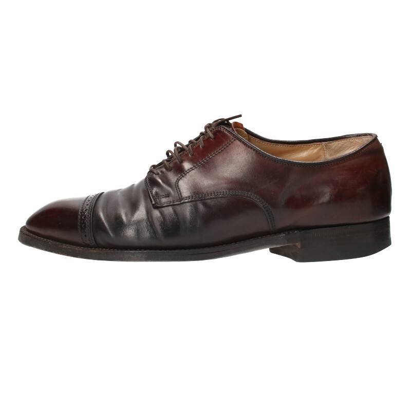 0 オールデン Alden キャップトゥ #8 8Dコードバン仕様&frasl;モディファイドラスト&frasl;56201 未使用オールデンAldenコードバン56201モディファイドラストビームス別注モデル サイズUS7.5㎝