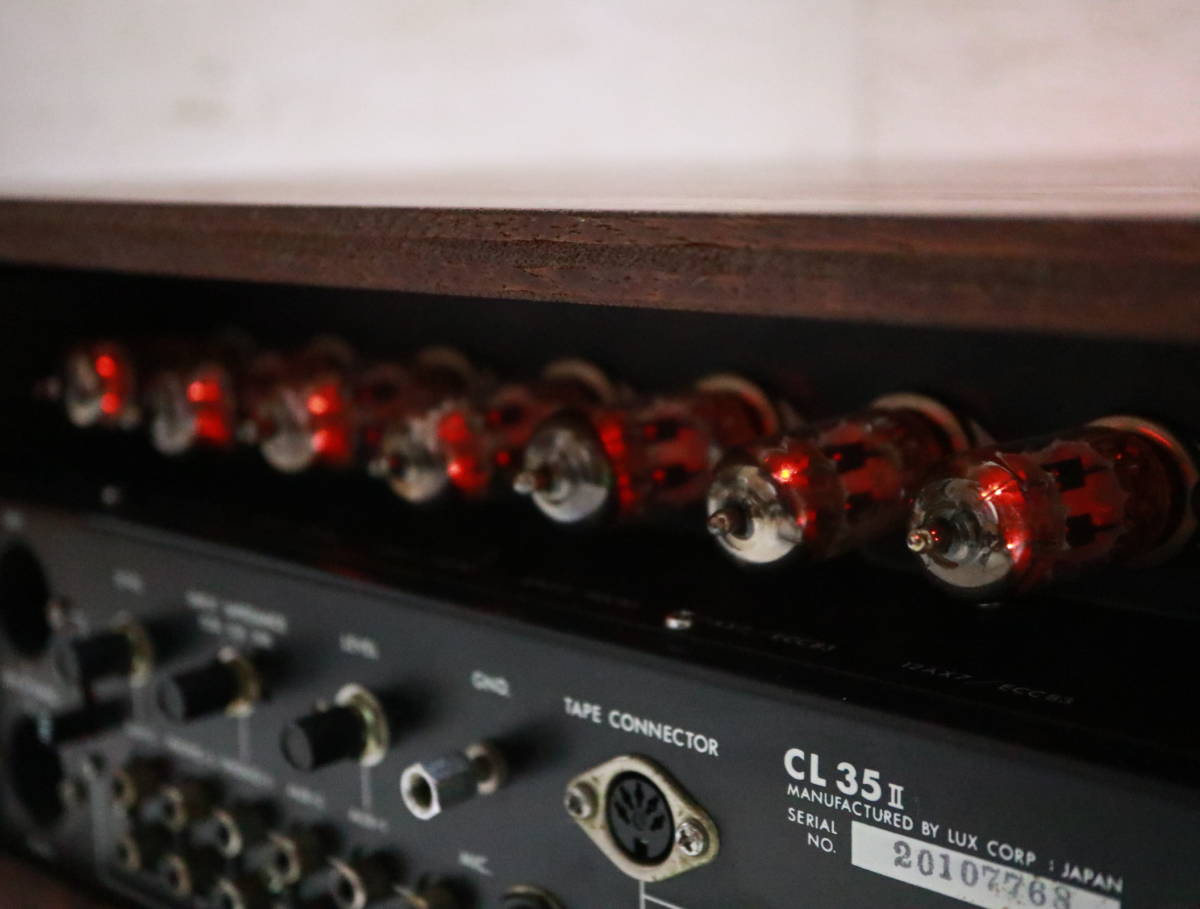 ◇ 真空管プリアンプ 名機♪ LUXMAN CL35Ⅱ ◇ CL-35MK2 CL35MKⅡ