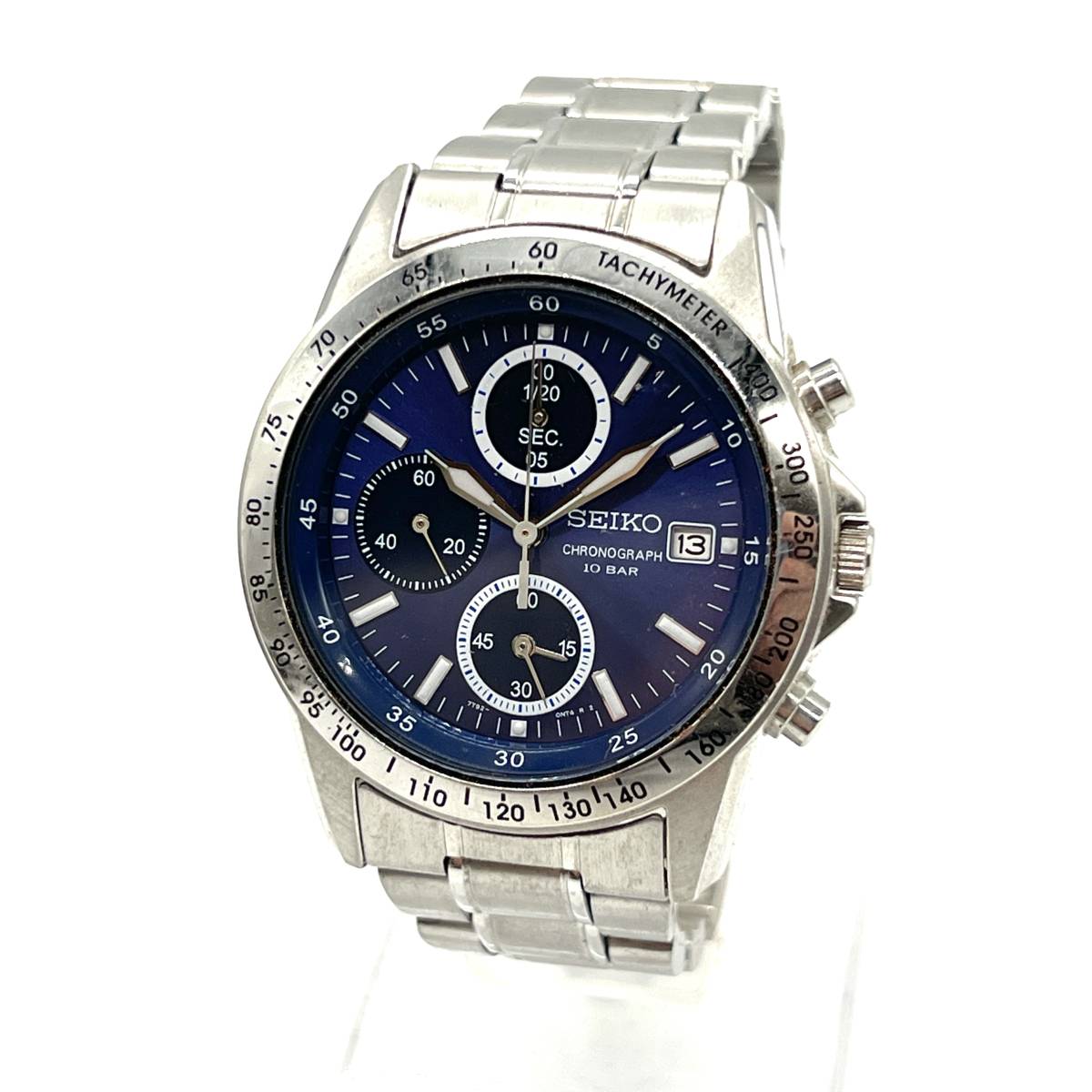 Chronograph Quartz Seiko 7T92-0DW0 Watch SEIKO 100m 7T92 eBay 