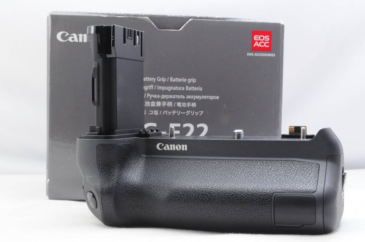 ☆美品☆ Canon バッテリーグリップ BG-E22 EOSR対応 キャノン（G491 