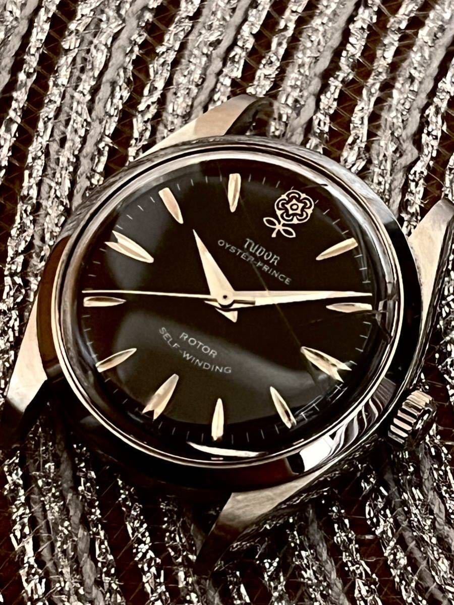 1円〜 流通少 チュードル チュダー 7995 ブラック オイスタープリンス メンズ ヴィンテージ 自動巻き 時計 901318735