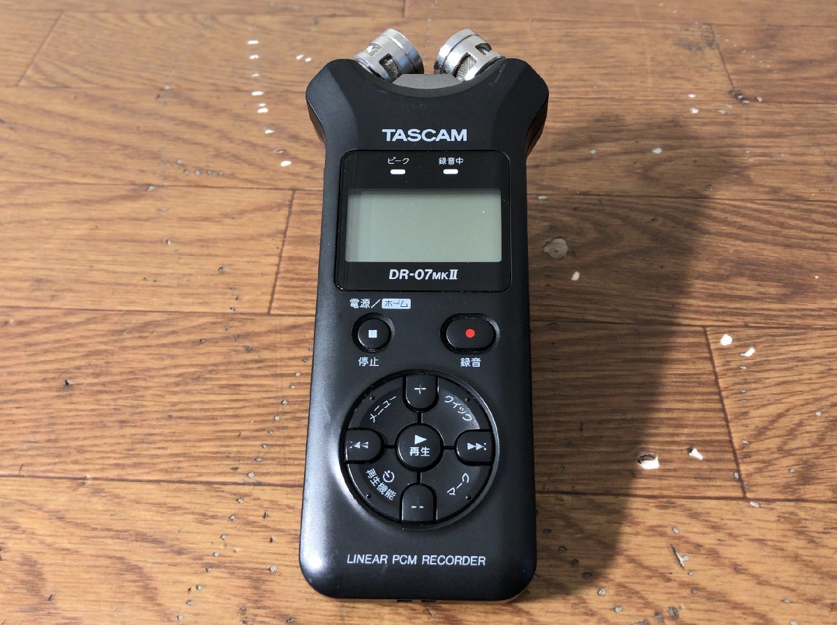 DR-07X Handheld TASCAM Audio Stereo Digital | 2-Channel com 